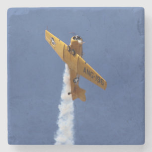 War Plane Stone Coaster