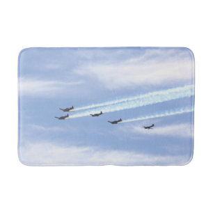War Planes Bath Mat