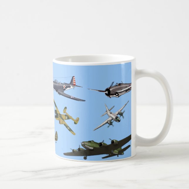 War Planes Coffee Mug (Right)