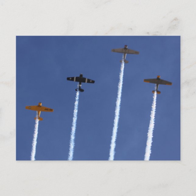 War Planes Postcards (Front)
