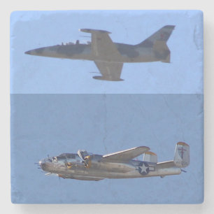 War Planes Stone Coaster