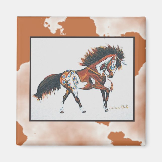 war pony magnet (Front)