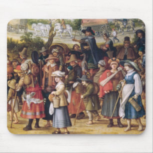 War Scene Mouse Pad