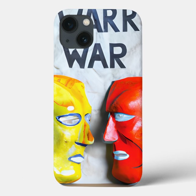 War titled I Phone cover (Back)