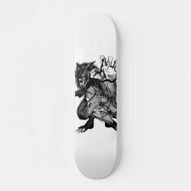 War Wolf Skate Deck (Front)