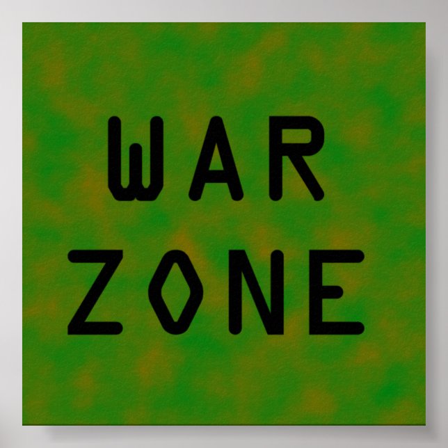 War Zone Poster (Front)