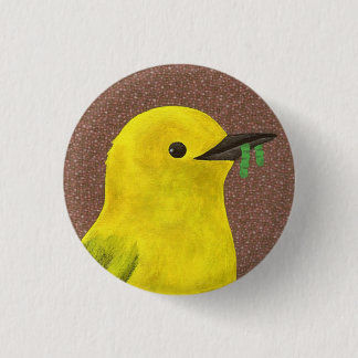 Warbler 1 Inch Round Button