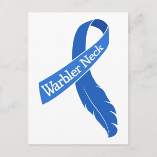 Warbler Neck Ribbon Postcard