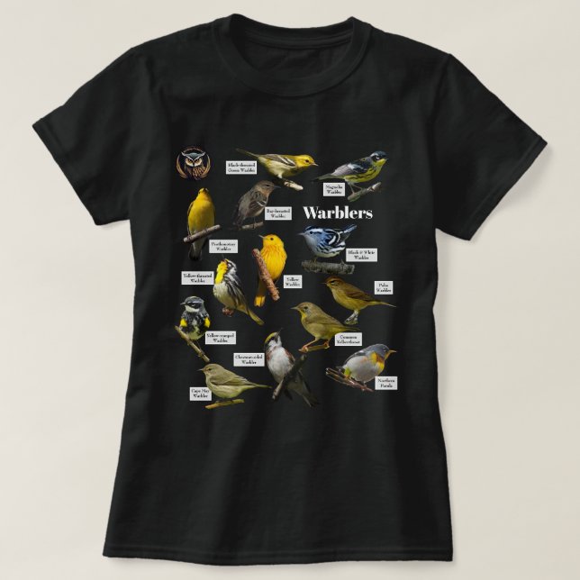 Warbler T-Shirt (Design Front)