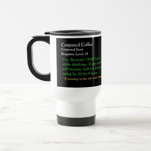 Warcraft Mug - Conjoured Coffee (Left)