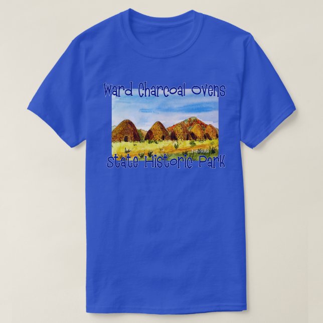 Ward Charcoal Ovens State Historic Park Nevada T-Shirt (Design Front)