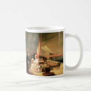 Ward Family aboard the Cutter Guerrilla Coffee Mug