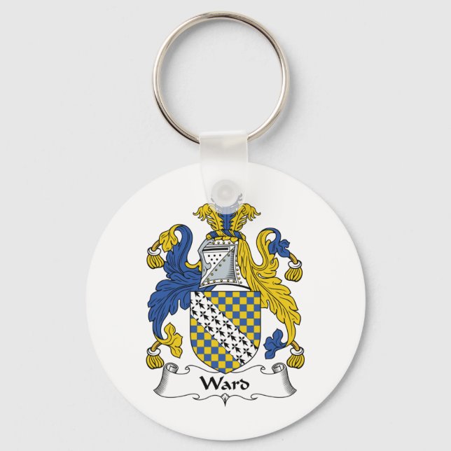 Ward Family Crest Keychain (Front)
