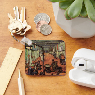 Ward in the Hospital in Arles by Vincent van Gogh Keychain