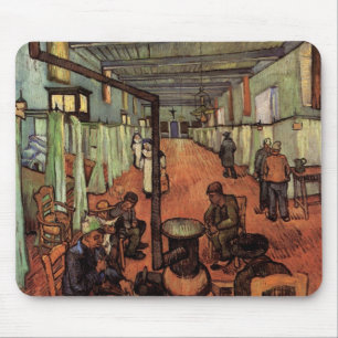 Ward in the Hospital in Arles by Vincent van Gogh Mouse Pad