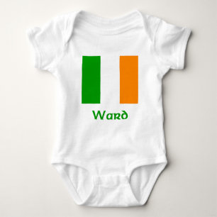 Ward Irish Flag Baby Bodysuit