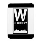 Ward Security Rectangle Magnet