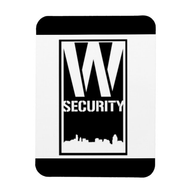 Ward Security Rectangle Magnet (Vertical)