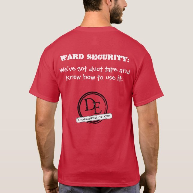Ward Security T-shirt (Back)