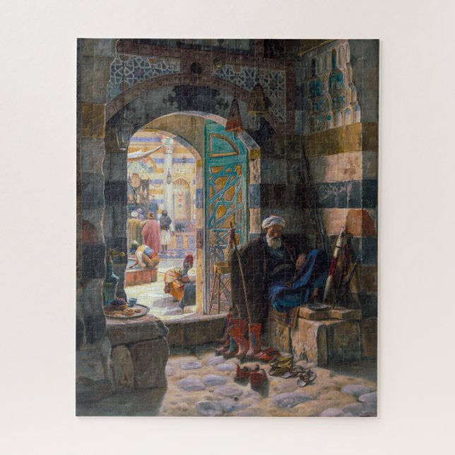 Warden of the Mosque Damascus | Bauernfeind | Jigsaw Puzzle (Vertical)