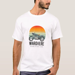 Wardiere MC T-Shirt - Retro Bike Sunset Style!