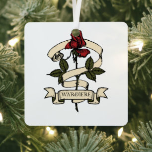 #WardiereLoverOrnament Metal Ornament