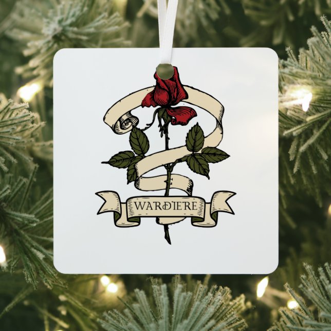 #WardiereLoverOrnament Metal Ornament (Insitu)
