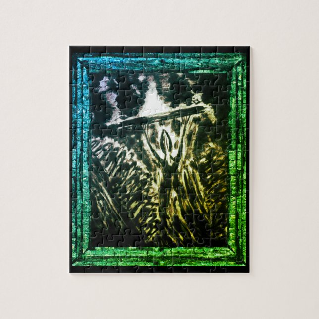 Warding Off Evil  Jigsaw Puzzle (Vertical)