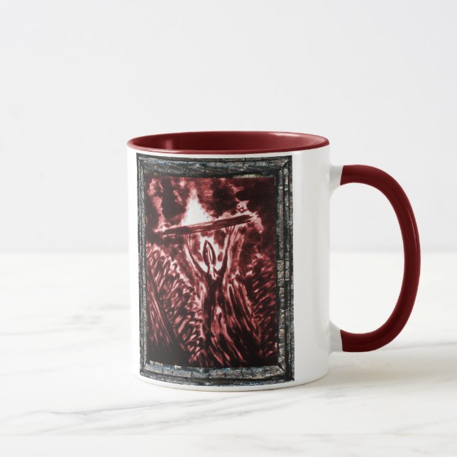 Warding Off Evil Mug (Right)