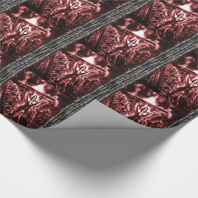 Warding Off Evil Wrapping Paper (Corner)
