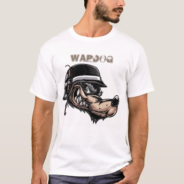 Wardog design T-shirt Homme de base (Devant)