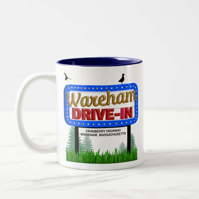 Wareham Drive-In Coffee Mug (Left)