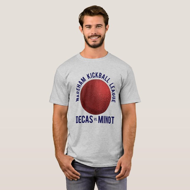 Wareham Kickball League Tee (Front Full)