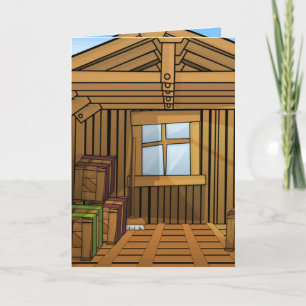 Warehouse Shed Card