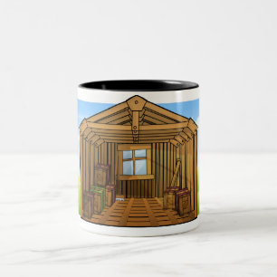 Warehouse Shed Two-Tone Coffee Mug
