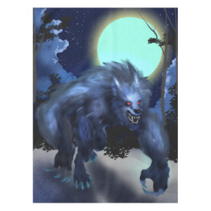 Warewolf tablecloth