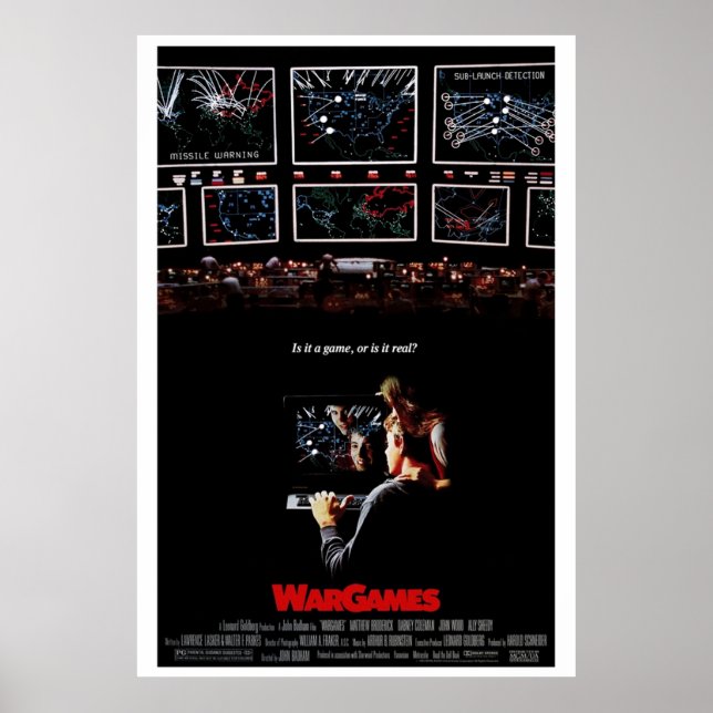 WarGames 1983 Poster (Front)
