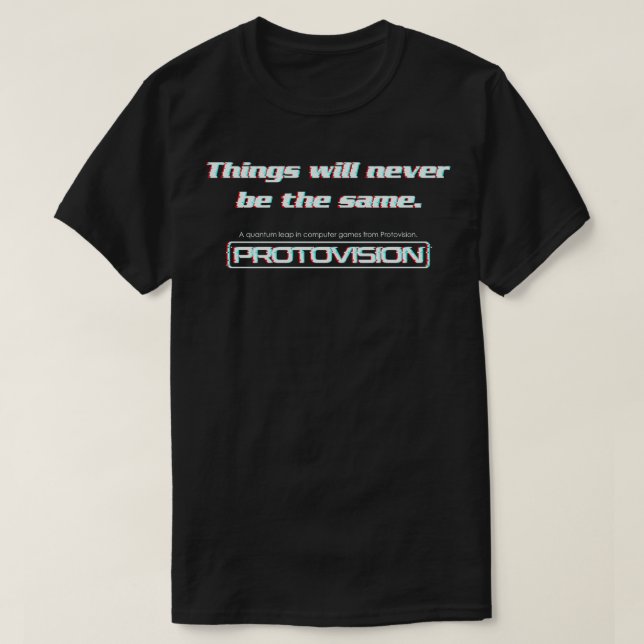 WarGames Protovision T-Shirt (Design Front)