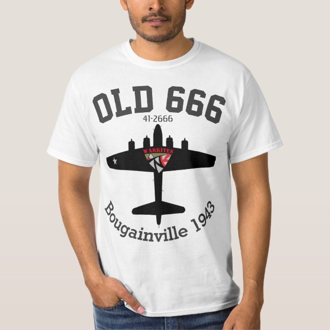 Warkites B-17 Old 666 T-Shirt (Front)