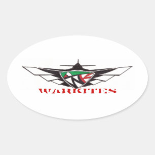 Warkites-Sticker Oval Sticker