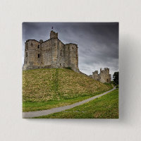 Warkworth Castle in Northumberland, England