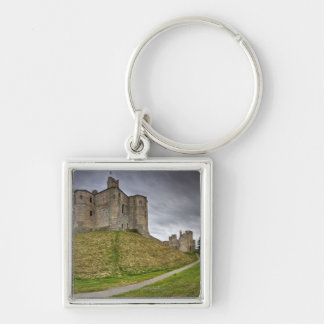 Warkworth Castle in Northumberland, England Keychain