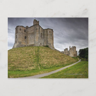 Warkworth Castle in Northumberland, England Postcard