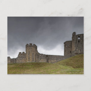 Warkworth Castle Postcard