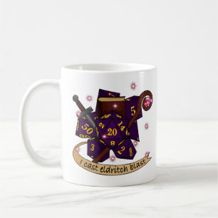 Warlock Dice Design Coffee Mug