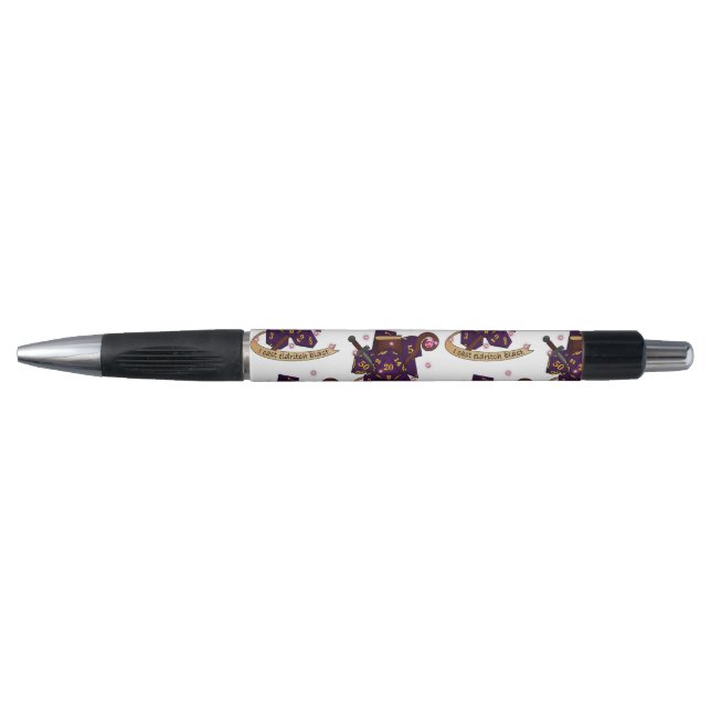 Warlock Dice Design Pen (Front)