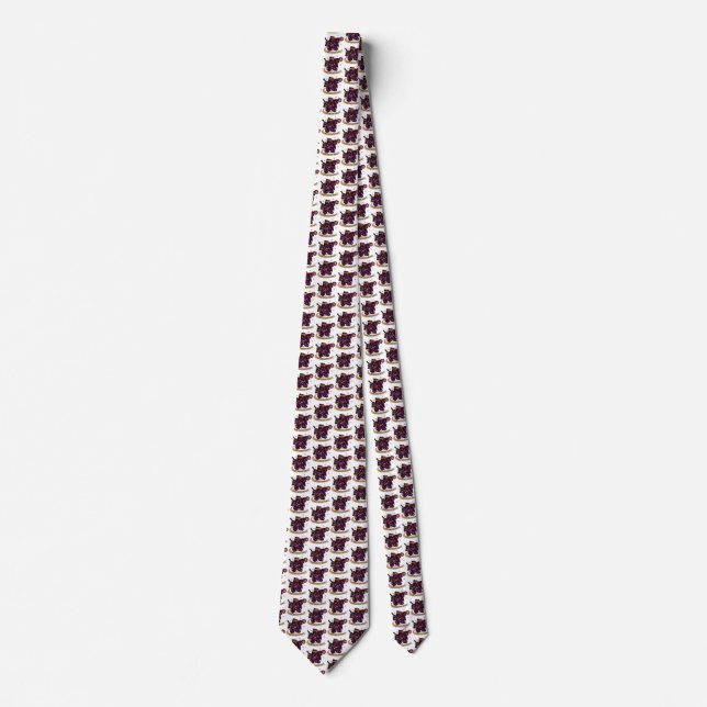 Warlock Dice Design Tie (Front)