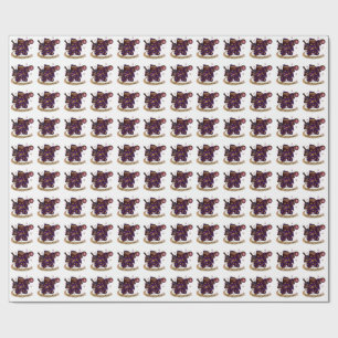 Warlock Dice Design Wrapping Paper