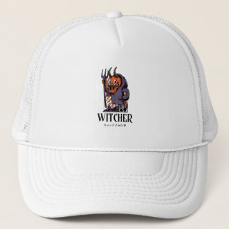 Warlock - Funny Witcher Design Trucker Hat