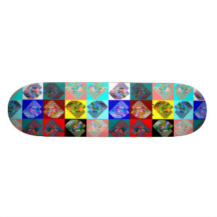 Warlong-Haul CabOver The LookingGlass Rainbow Skateboard